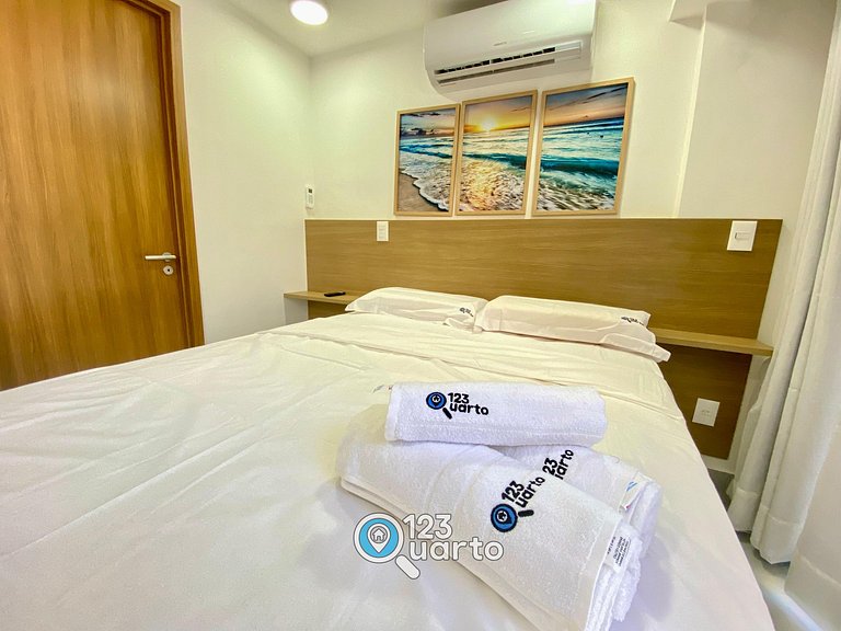 Apartamento By 123Quarto | Beira Mar, Pé na Areia XR207