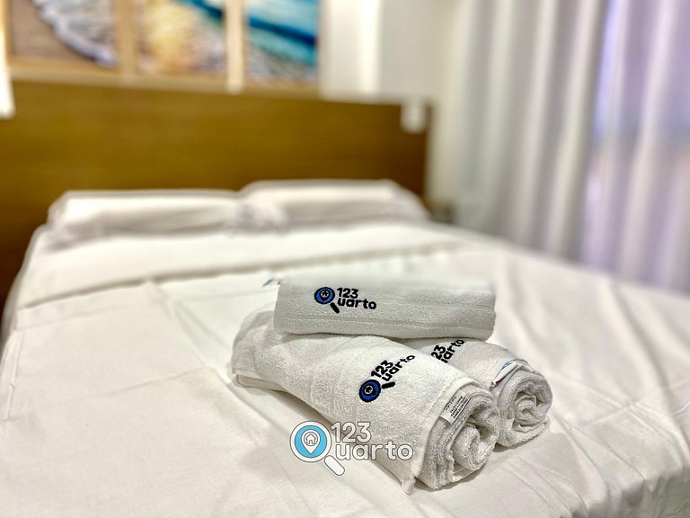 Apartamento By 123Quarto | Beira Mar, Pé na Areia XR207
