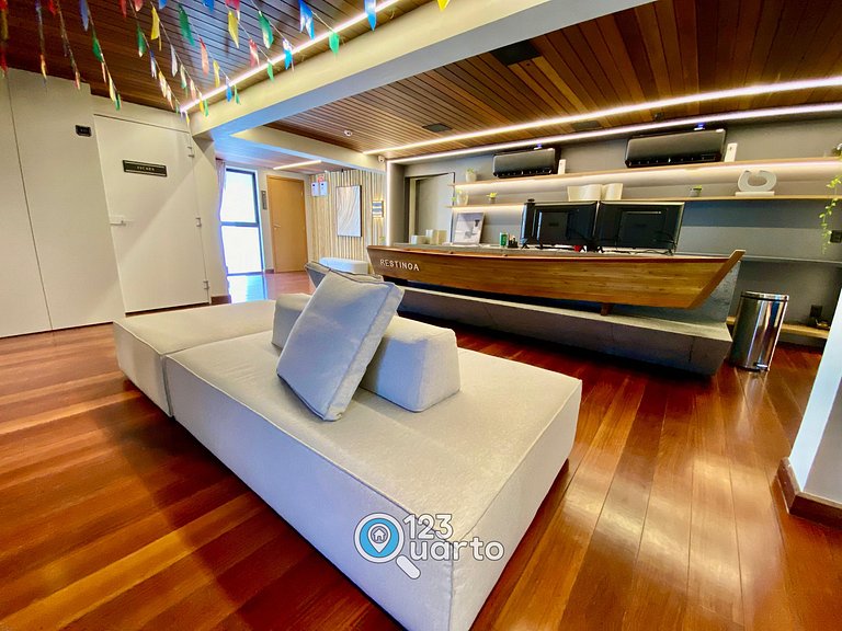 Apartamento By 123Quarto | Beira Mar, Pé na Areia XR207