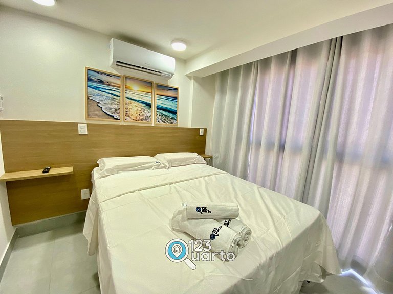 Apartamento By 123Quarto | Beira Mar, Pé na Areia XR207
