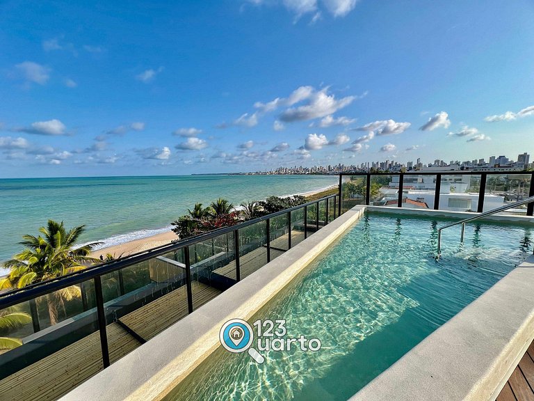 Apartamento By 123Quarto | Beira Mar, Pé na Areia XR207