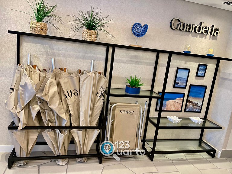 Apartamento Beira Mar, Lateral | 123Quarto #GS105
