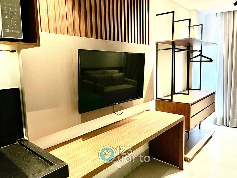 Apartamento Beira Mar, Lateral | 123Quarto #GS105
