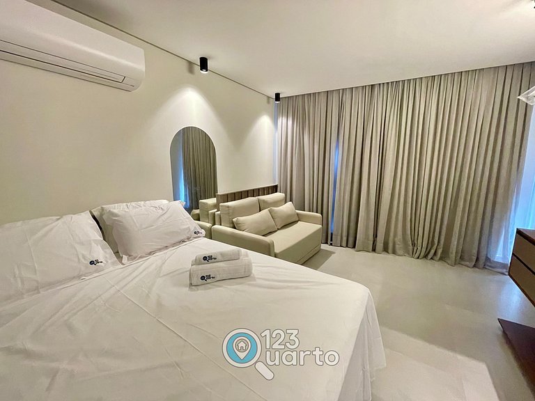 Apartamento Beira Mar, Lateral | 123Quarto #GS105
