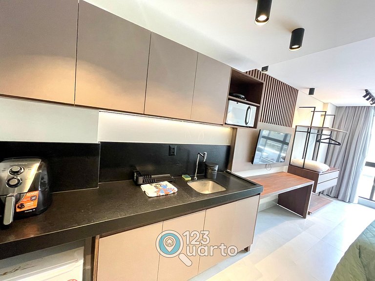 Apartamento Beira Mar, Lateral | 123Quarto #GS105