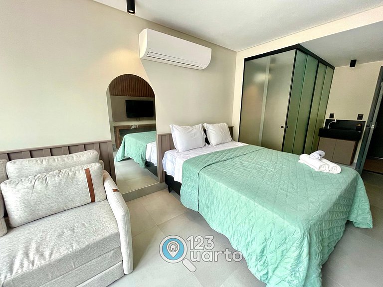 Apartamento Beira Mar, Lateral | 123Quarto #GS105
