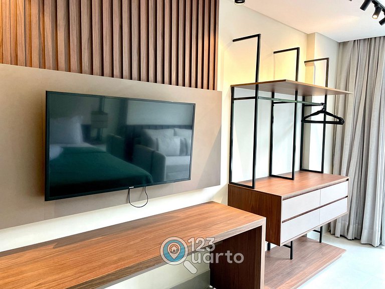 Apartamento Beira Mar, Lateral | 123Quarto #GS105