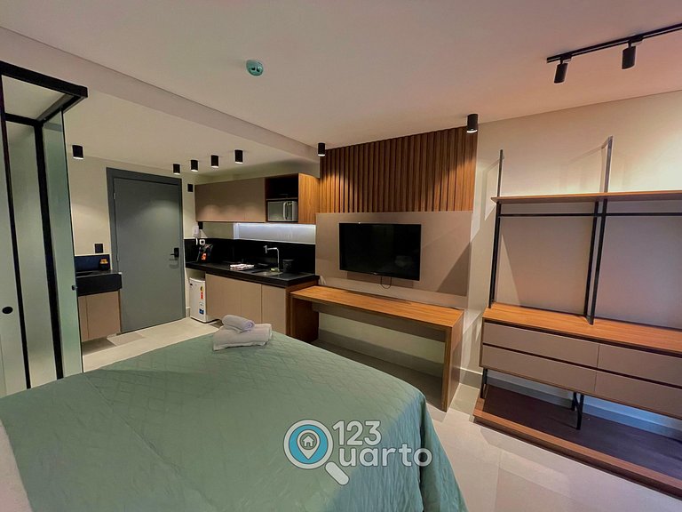 Apartamento Beira Mar, Lateral | 123Quarto #GS105