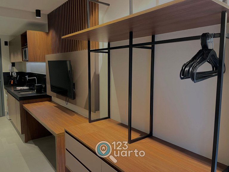 Apartamento Beira Mar, Lateral | 123Quarto #GS105
