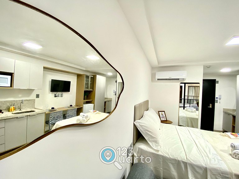 Apartamento Beira Mar, Lateral | 123Quarto #GS105