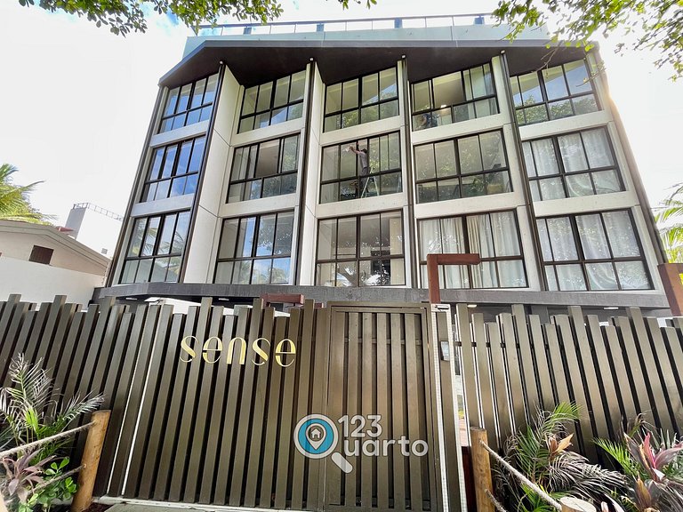 Flat Beira-Mar no Bessa | 123Quarto #GS115