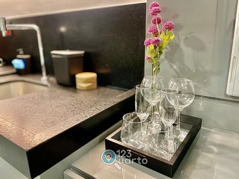 Flat Beira-Mar no Bessa | 123Quarto #GS115