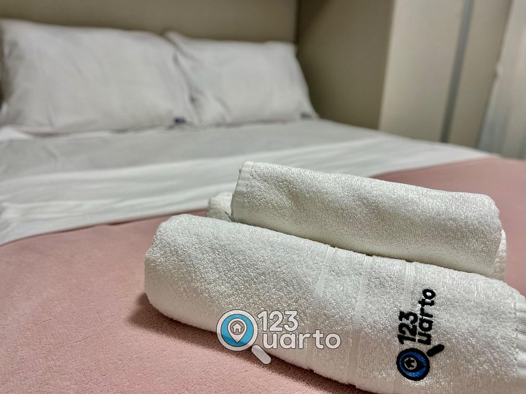 Apartamento 2 Quarto Casal | Varanda #LPM103B