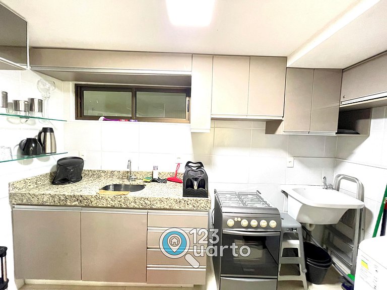 Elegance Cabo Branco | 2 Quartos Casal #LPM103B