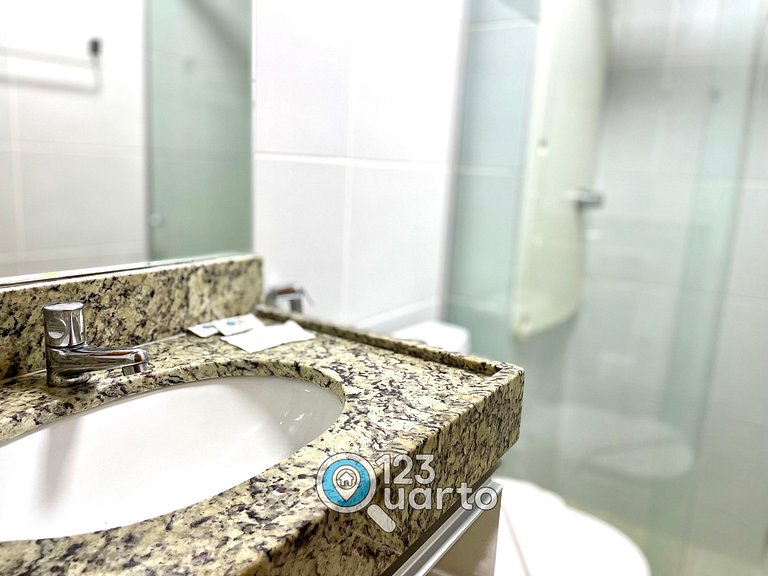 Elegance Cabo Branco | 2 Quartos Casal #LPM103B