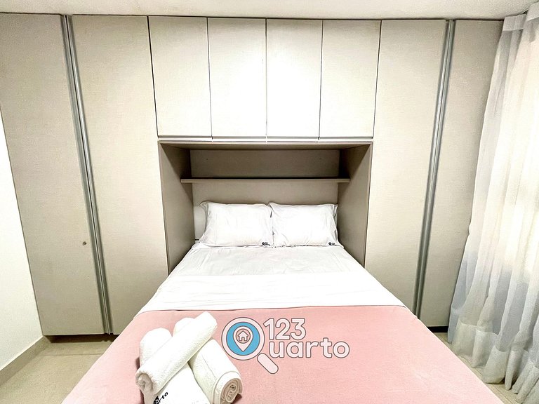 Apartamento 2 Quarto Casal | Varanda #LPM103B