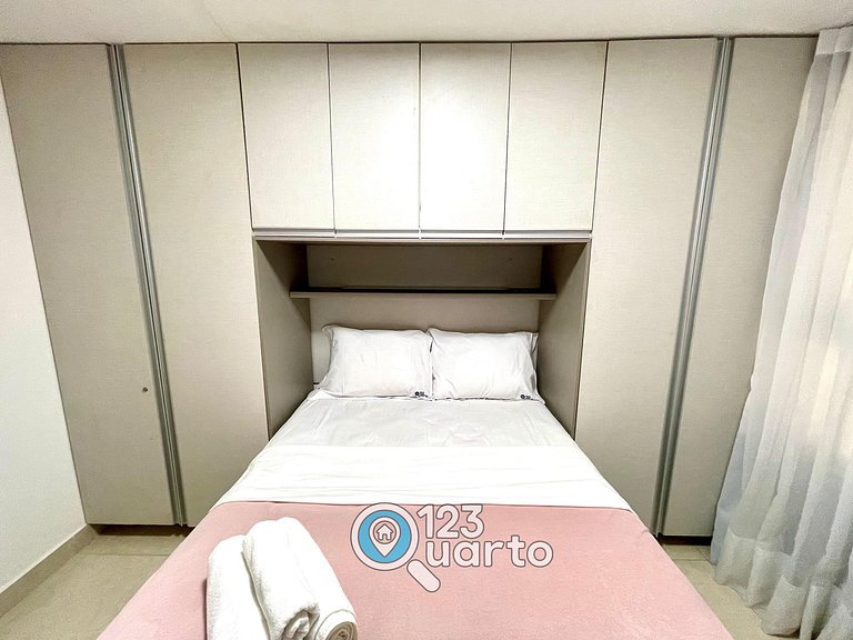 Elegance Cabo Branco | 2 Quartos Casal #LPM103B