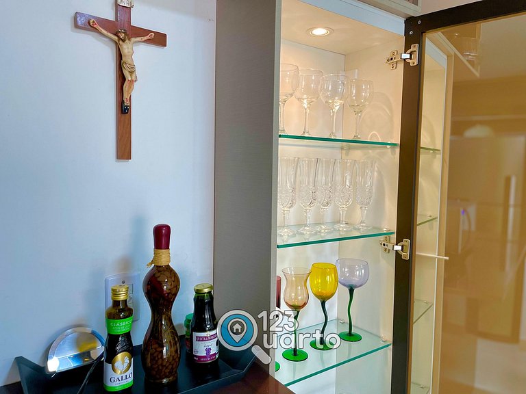 Apartamento 2 Quarto Casal | Varanda #LPM103B