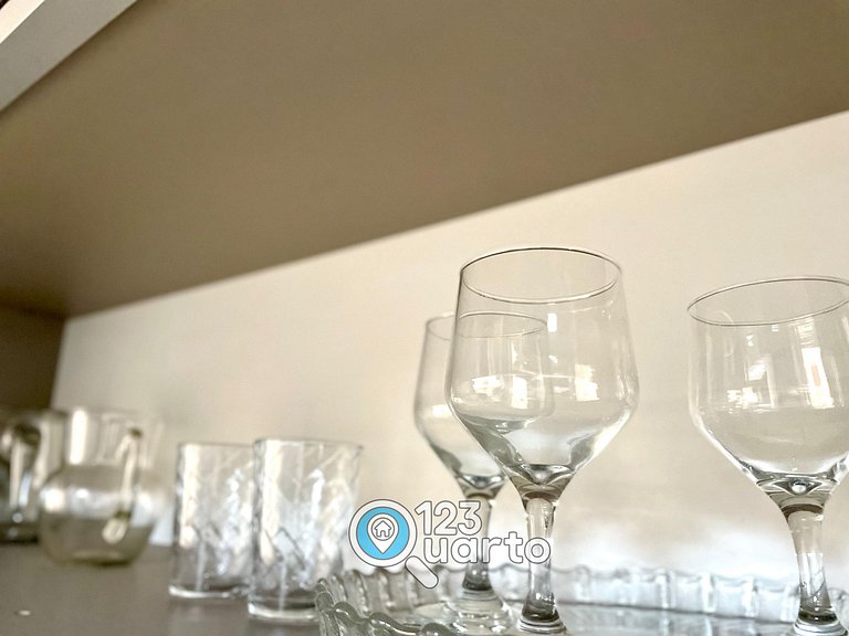 Apartamento 2 Quarto Casal | Varanda #LPM103B