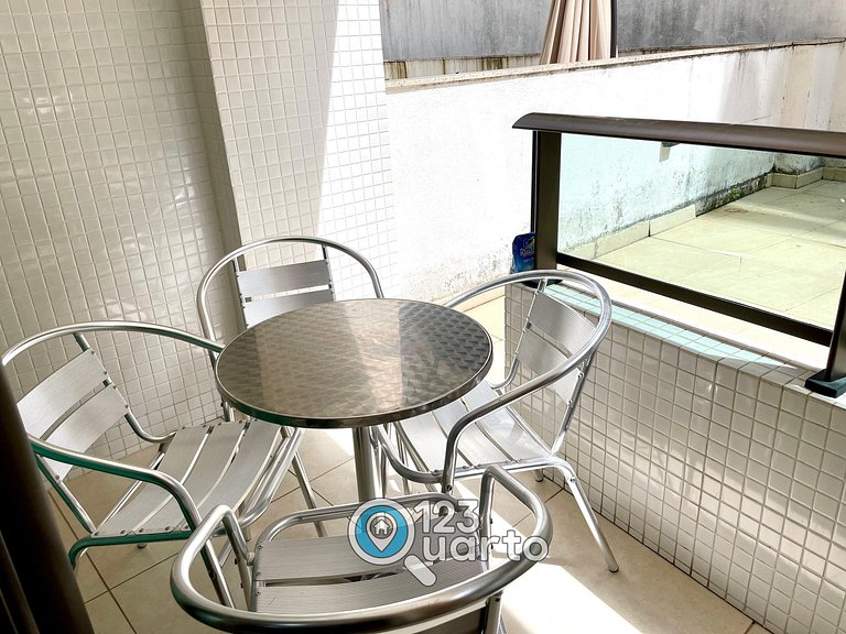 Elegance Cabo Branco | 2 Quartos Casal #LPM103B