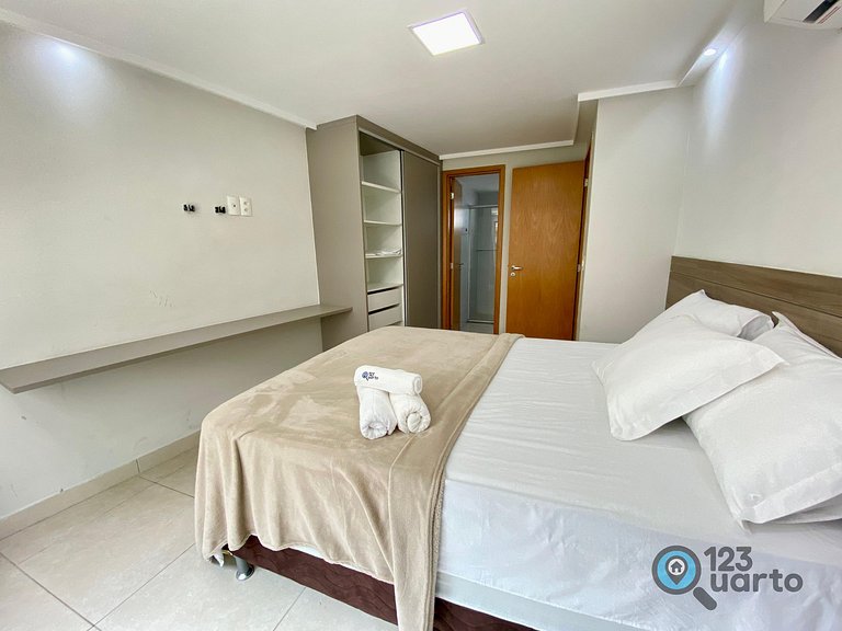 Exclusive Cabo Branco | Apto 2 Quartos#LPM203B