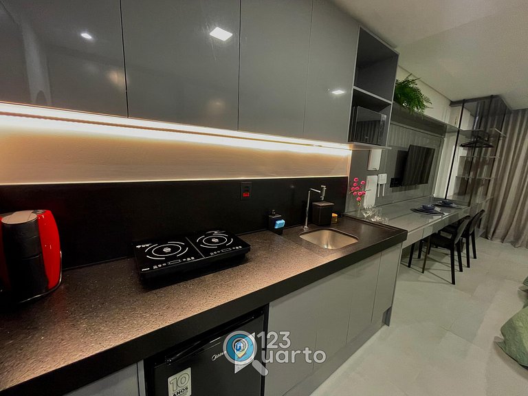 Apartamento Beira Mar, Lateral | 123Quarto #GS105