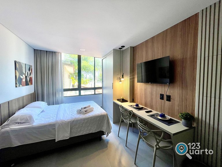 Flat Beira-Mar no Bessa | 123Quarto #GS121
