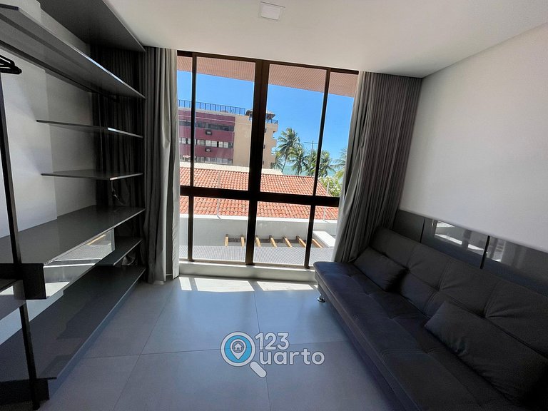 Apartamento Beira Mar, Lateral | 123Quarto #GS105