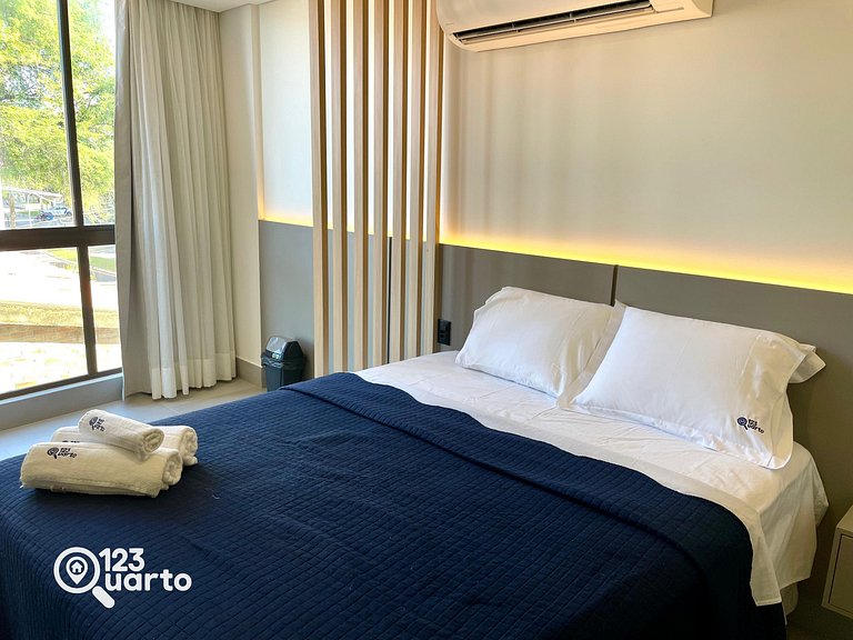 Flat Beira-Mar no Bessa | 123Quarto #GS220