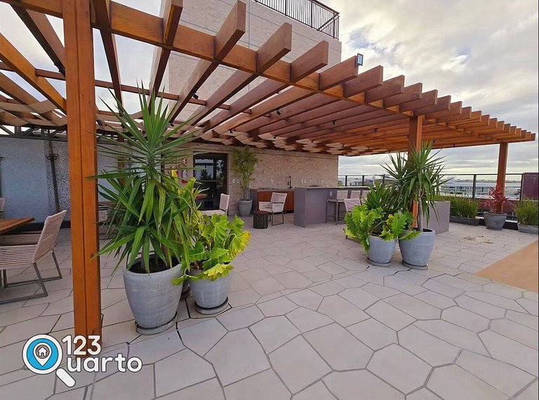 Apto Vista Frente Mar - Pé na Areia | Luxo #GS109