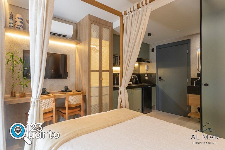 Apto Vista Frente Mar - Pé na Areia | Luxo #GS109