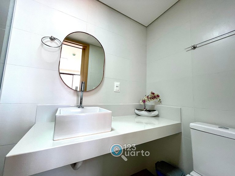 Apto 2 Quartos Com Varanda | Oceânica Cabo Branco