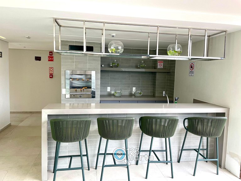 Apto 2 Quartos Com Varanda | Cabo Branco #OCEAN402