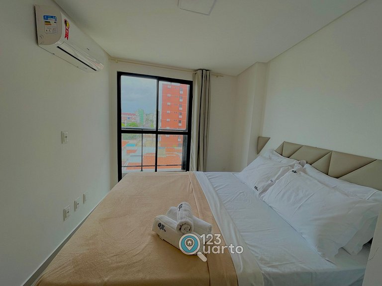 Apto 2 Quartos Com Varanda | Oceânica Cabo Branco