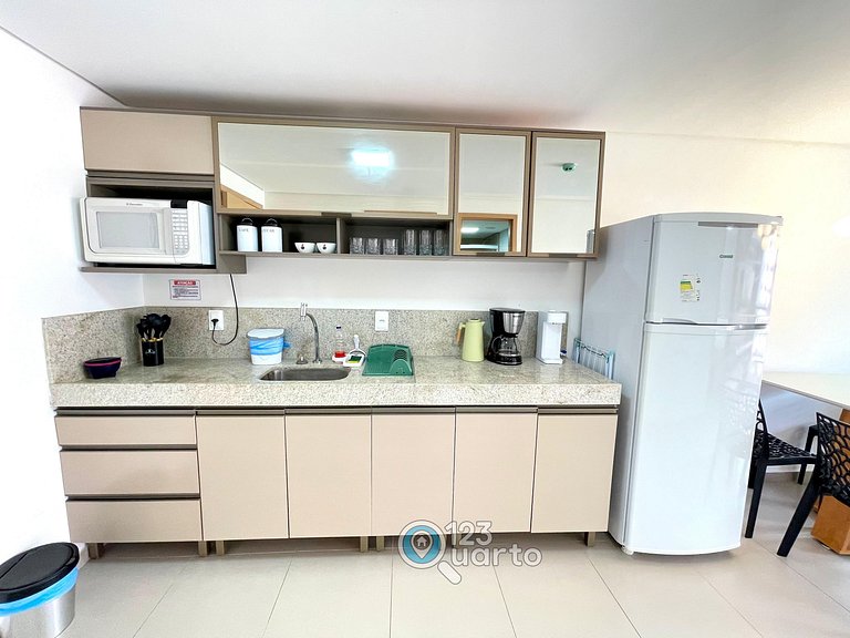 Apto 2 Quartos Com Varanda | Oceânica Cabo Branco