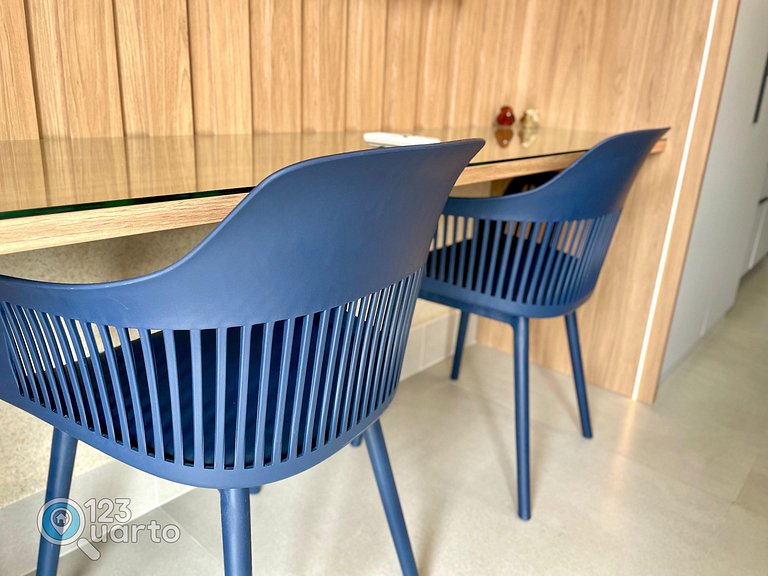 Flat Beira Mar, Lateral Com Vista Mar #GS104