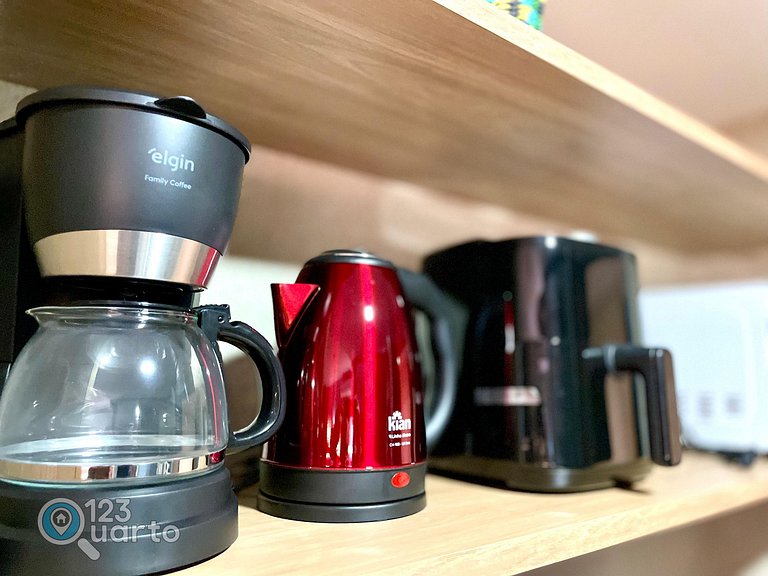 Flat Beira Mar, Lateral Com Vista Mar #GS104