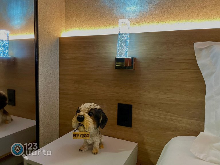 Flat Beira Mar, Lateral Com Vista Mar #GS104