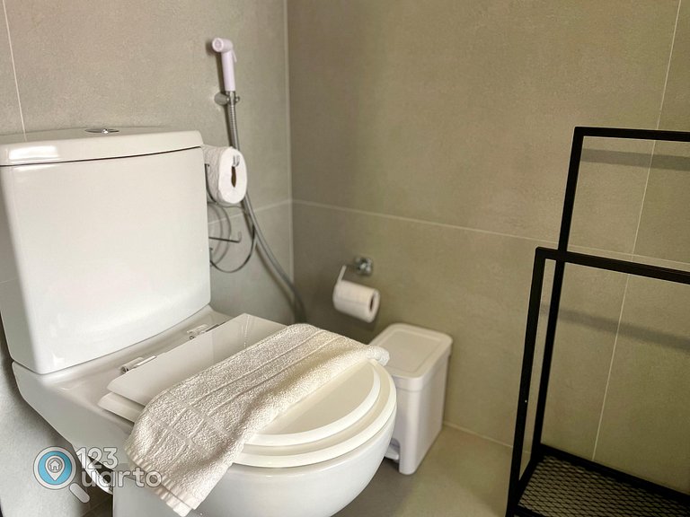 Flat Beira Mar, Lateral Com Vista Mar #GS104