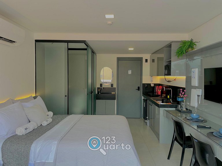 Apartamento Beira Mar, Lateral | 123Quarto #GS105