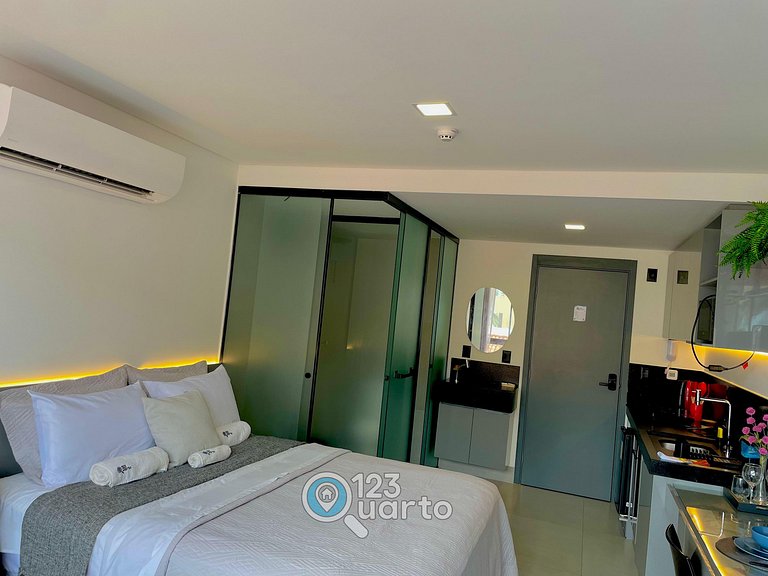 Apartamento Beira Mar, Lateral | 123Quarto #GS105