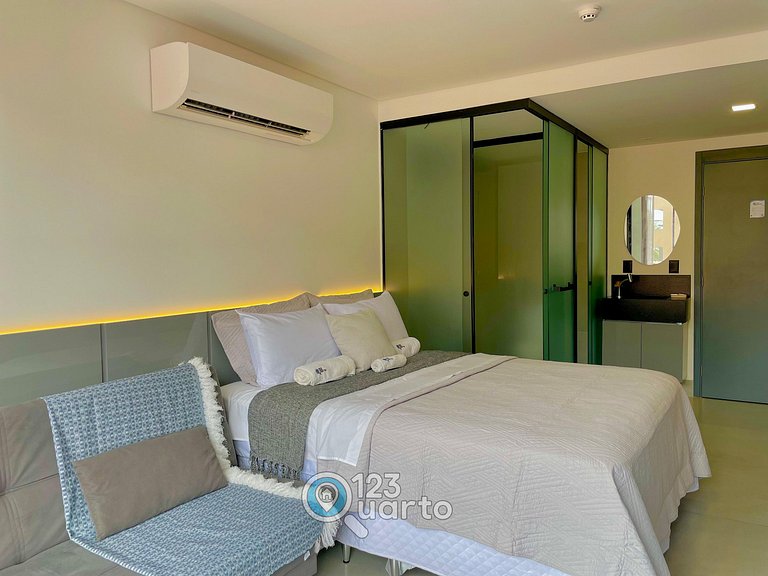Apartamento Beira Mar, Lateral | 123Quarto #GS105