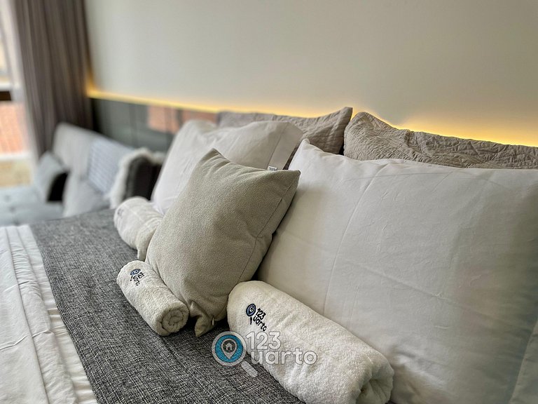 Apartamento Beira Mar, Lateral | 123Quarto #GS105