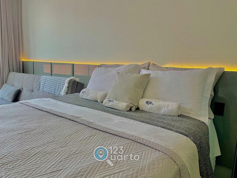 Apartamento Beira Mar, Lateral | 123Quarto #GS105
