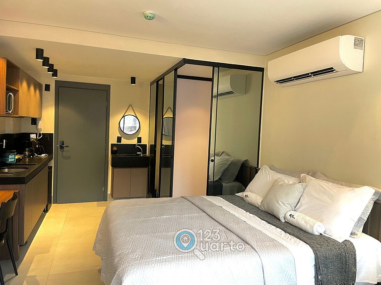 Flat Beira-Mar no Bessa | 123Quarto #GS115
