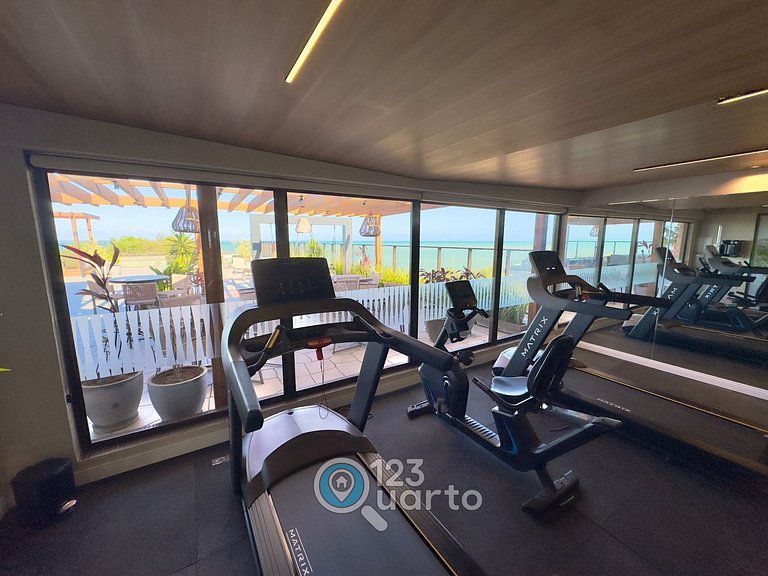 Flat Beira Mar, Lateral Com Vista Mar #GS104