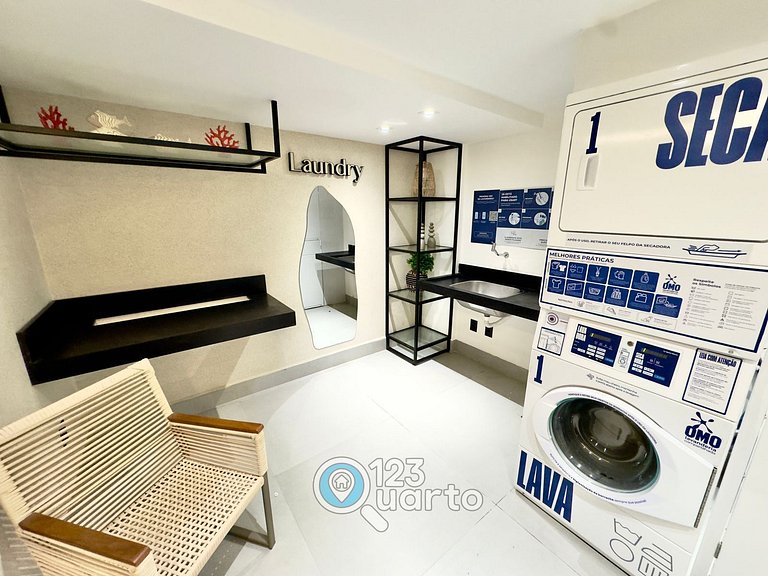 Apartamento Beira Mar, Lateral | 123Quarto #GS105