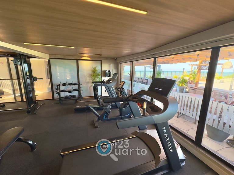 Flat Pé na Areia no Bessa | 123Quarto #GS114