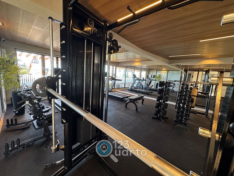 Flat Pé na Areia no Bessa | 123Quarto #GS114