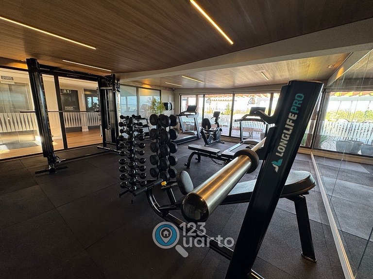 Flat Pé na Areia no Bessa | 123Quarto #GS114